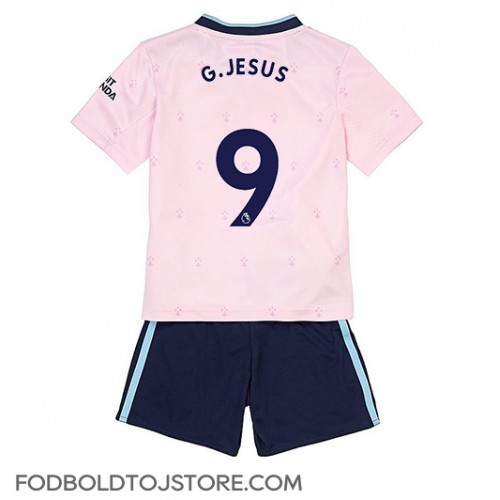 Arsenal Gabriel Jesus #9 Tredje sæt Børn 2022-23 Kortærmet (+ Korte bukser)